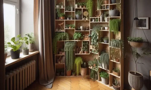 Hortas Verticais Compactas em Cantos Esquecidos do Apartamento