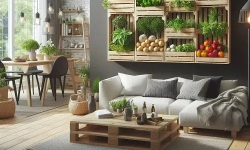 Transforme Sua Sala com uma Horta Vertical Decorativa